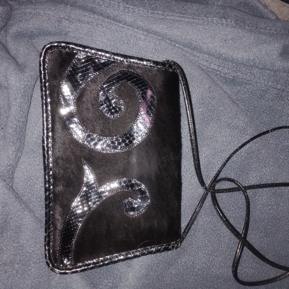 Carlos Falcho Small Black Crossbody